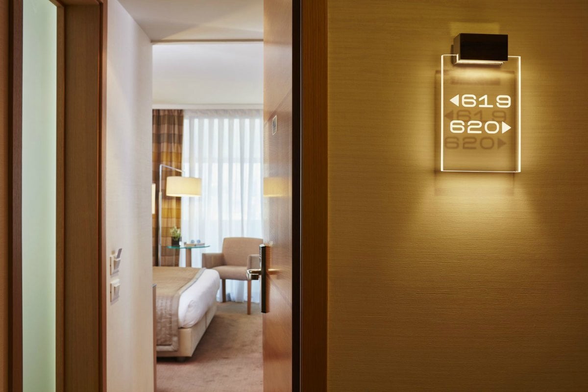 What should I know before checking into a hotel room